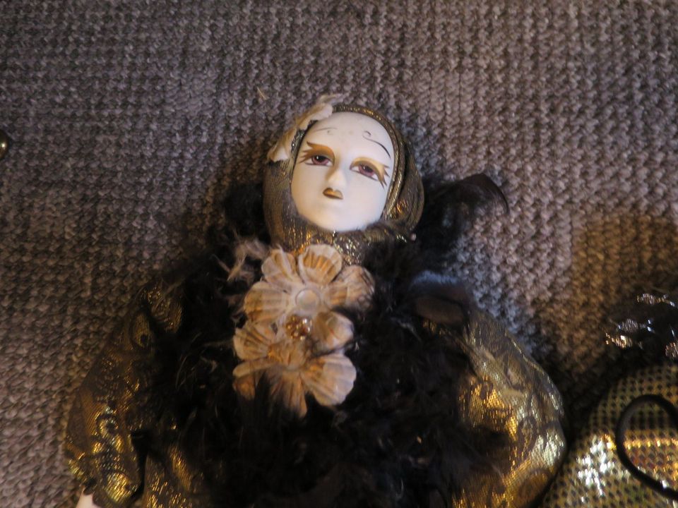 10 Harlekin Pirrot Puppen Sammlung in Bayreuth