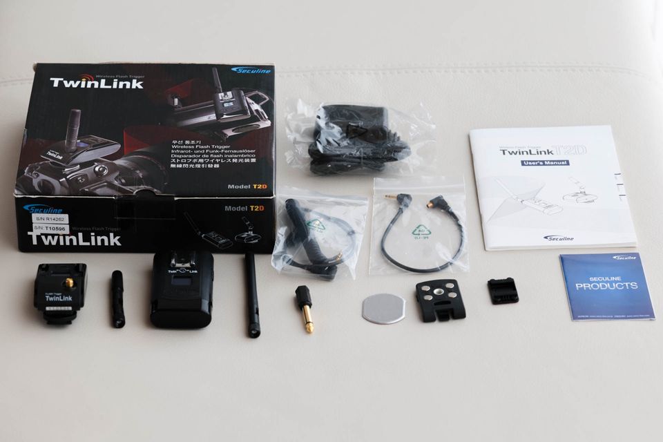 Kaiser TwinLink Wireless Flash Trigger T2D + T2RxD Twin Link TOP! in Schornsheim