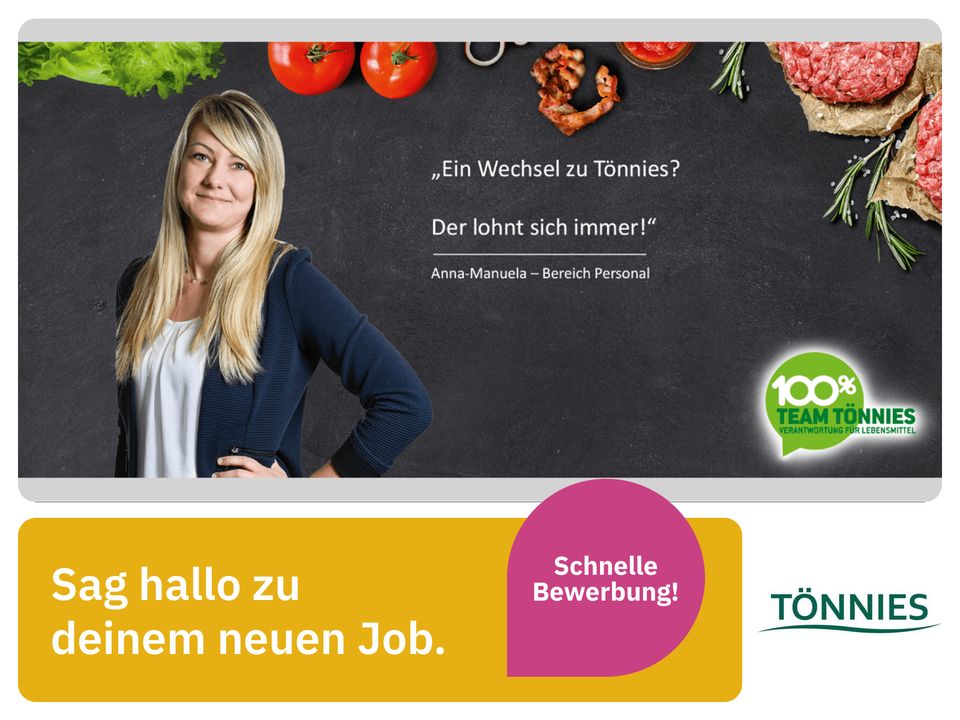 Mitarbeiter (m/w/d) Frontoffice (Tönnies Holding) in Rheda-Wiedenbrück