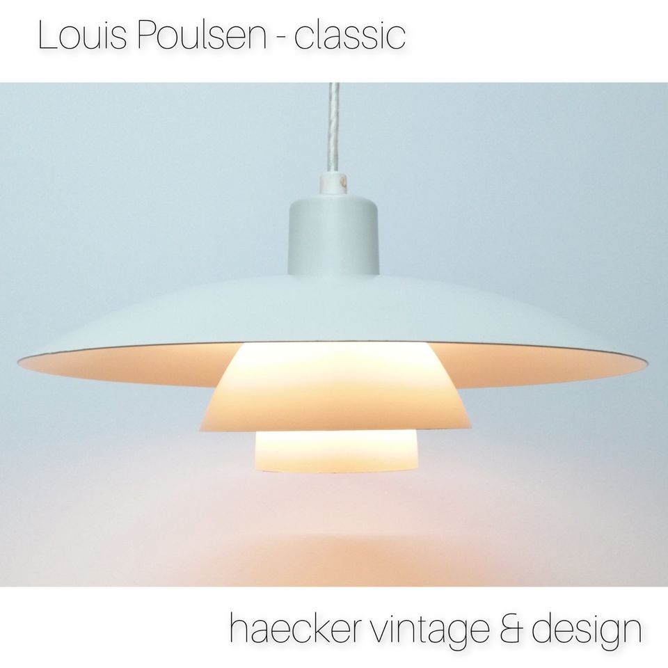 Louis Poulsen PH4 zu dansih design PH5 PHhat midcentury retro70er in Köln