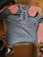 schwarzes Perlen Shirt Gr. XXL eher L Niedersachsen - Tostedt Vorschau