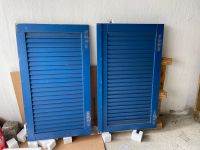 Fensterläden Holz blau Bayern - Regensburg Vorschau