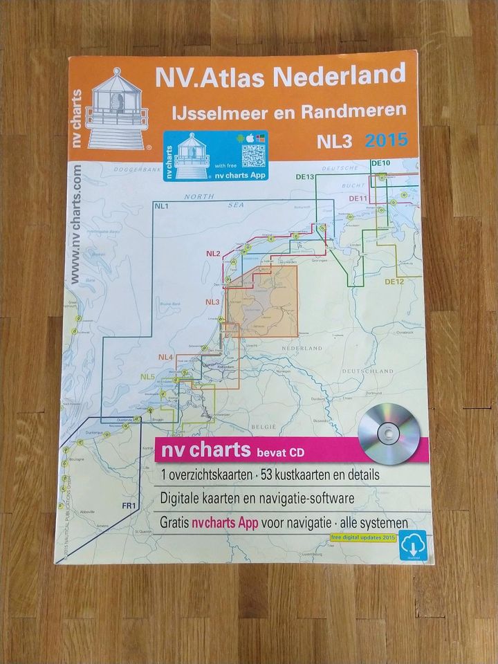 diverse Amtliche Seekarten   NL  Niederlande in Leezen