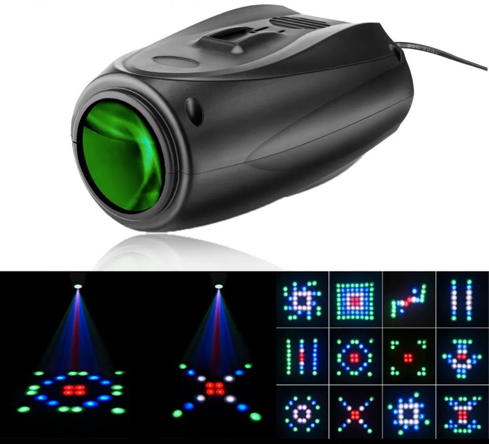 LED Laser Projektor RGB Bühnenbeleuchtung Disco Party Lichteffekt in Bebra