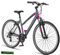 Damen Trekking Bike Legarda 24 Gang 49 cm Antracied-Pink Nordrhein-Westfalen - Emmerich am Rhein Vorschau