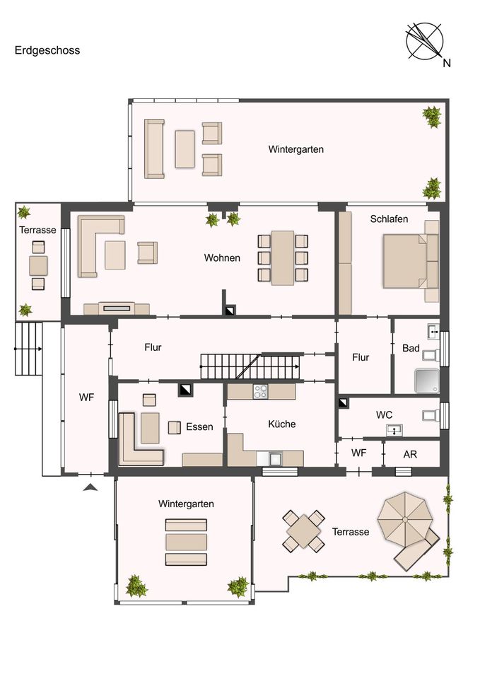 In Alleinlage an Bad Oeynhausen's erster Adresse mit unvergleichlicher Fernsicht... in Bad Oeynhausen