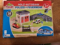 Holz-Autobahn Polizei + Feuerwehr NEU Saarland - Merzig Vorschau