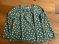 Boden Bluse Punkte grün-weiß Gr.12/38 Marburg - Wehrda Vorschau