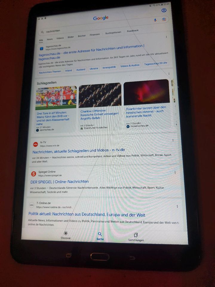 Samsung Tablet Tab A SM T-580, WiFi in Berlin
