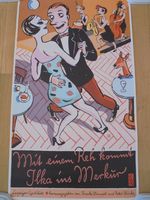 Plakat "Mit einem Reh Kommt Ilka ins Merkur" von Thomas M. Müller Thüringen - Erfurt Vorschau