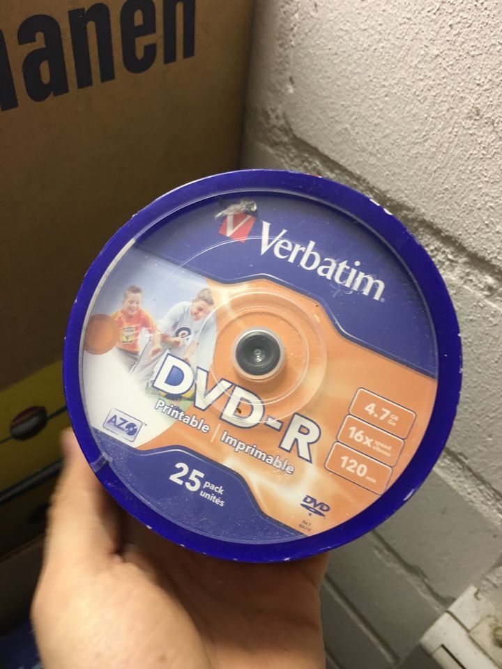 DVD Verbatim 25 pack in Melle