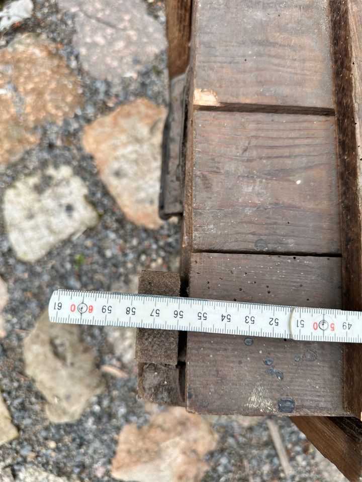 Kiste Truhe Schatzkiste Holz massiv Holzkiste Couchtisch in Heidelberg