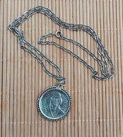 Halskette mit Münzanhänger 925 Silber Nordrhein-Westfalen - Alsdorf Vorschau