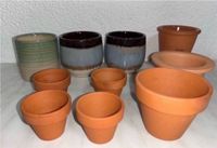 Tolle kleine Übertöpfe Keramik Preis für alle sehr guter Zustand Hessen - Schöneck Vorschau