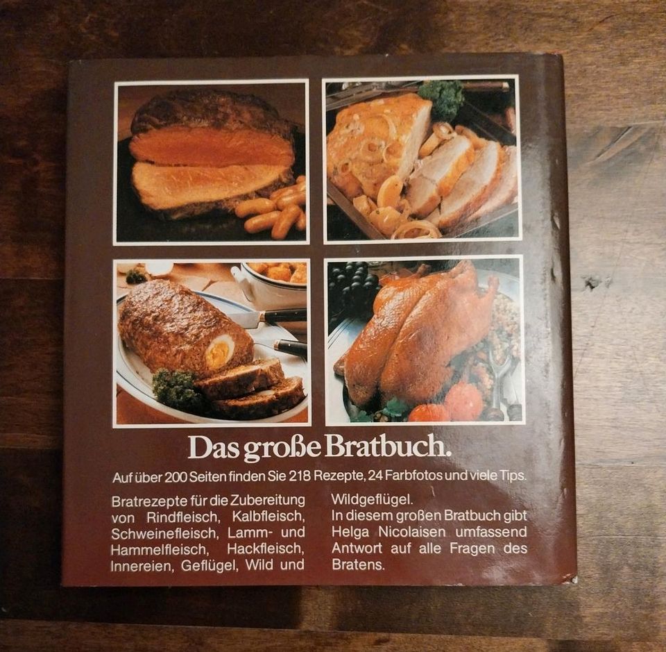 Buch Braten mit Biskin 1981 Fleisch Rezepte in Wilhelmshaven