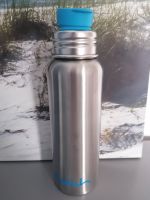 Satch Edelstahl Trinkflasche silber-blau 500 ml wenig gebraucht Bayern - Leinach Vorschau