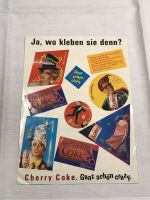 Aufkleber Cherry Coke  Coca-Cola Bogen Retro Vintage Niedersachsen - Winsen (Aller) Vorschau
