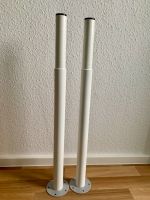 2x Tischbein OLOV verstellbar 60 - 90cm, weiß Sachsen-Anhalt - Halle Vorschau