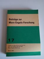 Beiträge zur Marx-Engels-Forschung Berlin - Marzahn Vorschau