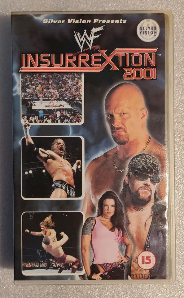 WWF UK VHS Kassetten - WWE Wrestling Video in Schwarzenberg (Erzgebirge)