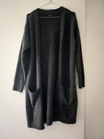 Strickjacke von Vero Moda aus Wolle Alpka mit Taschen Anthrazit S Hessen - Fuldatal Vorschau