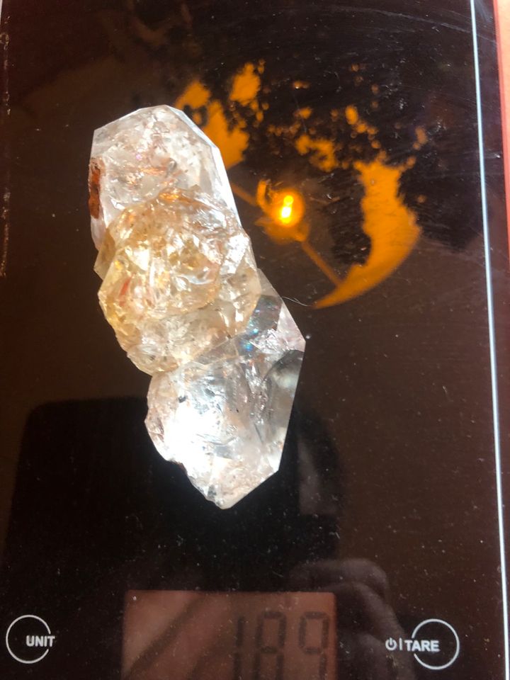 Herkimer Diamant 10cm lang 188g schwer in Hamburg