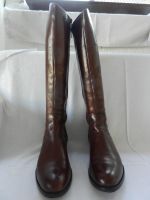 Pat Calvin Stiefel braun Gr. 40 Glattleder Absatz 5 cm Damen Rheinland-Pfalz - Jockgrim Vorschau