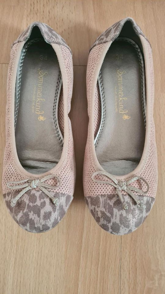 Neuw. Sommer Ballerinas Wild-Print Sommerkind Gr.34 Party Geb. in Darmstadt