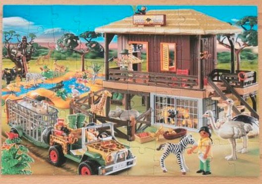 Schmidt Playmobil Puzzle Koffer Feuerwehr Ritter Safari Baustelle in Duisburg