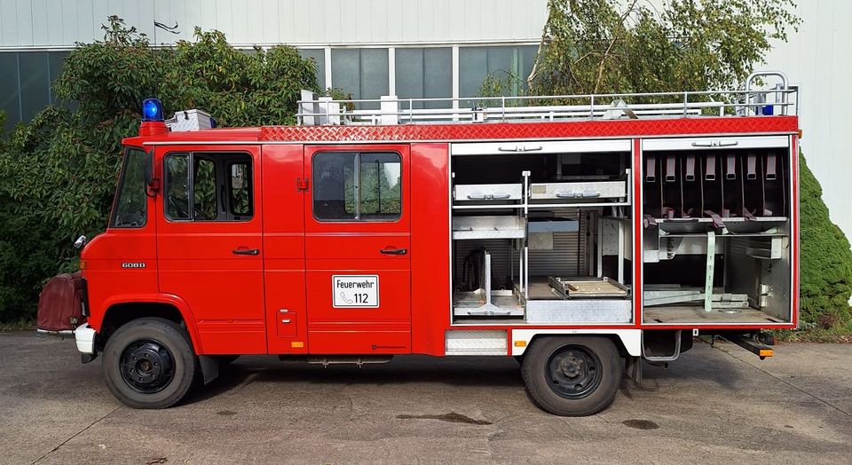 ehem.Feuerwehr MB 608 "Düsseldorfer" LF 8 / Wohnmobil in Nordhausen