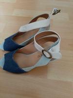 Sandaletten,  Sandalen, Heine, Jeans, High Heels Sachsen-Anhalt - Halle Vorschau