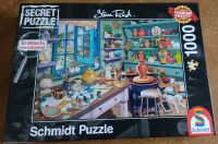 Schmidt Secret Puzzle, Künstler Atelier, 1000 Teile - wie neu! Niedersachsen - Nordhorn Vorschau