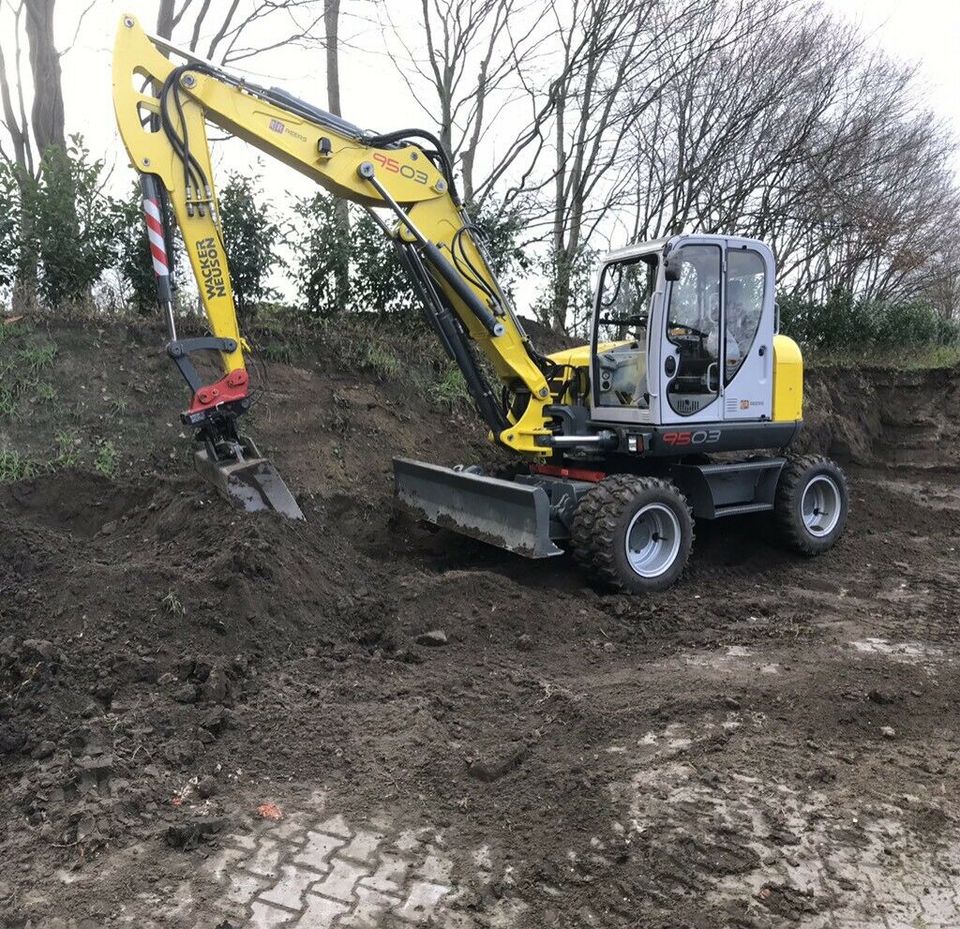 Minibagger Bagger Baggerarbeiten Erdarbeiten Radlader in Bad Bentheim