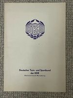 DDR Leermappe DTSB Kreisvorstand Merseburg Sachsen-Anhalt - Merseburg Vorschau