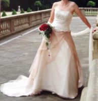 Brautkleid  Hochzeitskleid 38 40 Champagner Cappucino Miss Paris Nordrhein-Westfalen - Datteln Vorschau