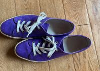 Gabor Leder-Schnürschuhe Sneaker, Gr 44, violett München - Moosach Vorschau