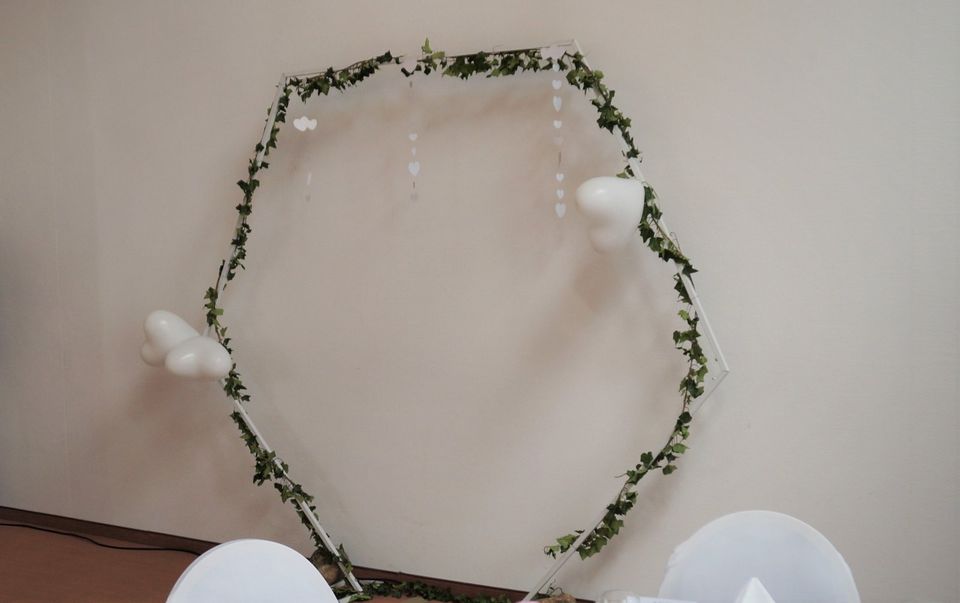 Hochzeitsbogen Traubogen Deko Verleih Hochzeit Hintergrund Foto in Gudensberg