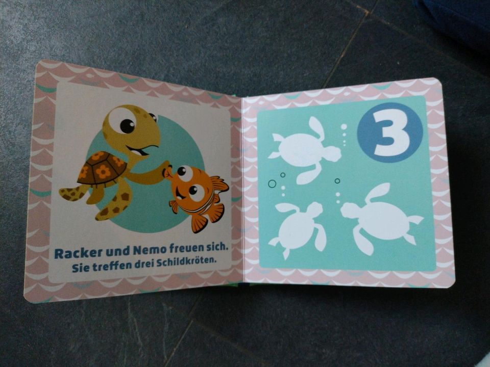 Pappbuch, Nemo, Disney, 1-2-3 wir zählen, Ravensburger, ab 18 Mo in Dresden
