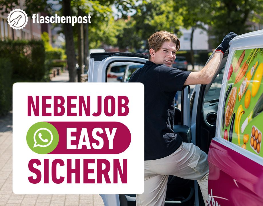 Minijob als Fahrer (m/w/d) in München über WhatsApp sichern in München