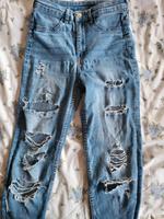 Löcher jeanshose gr. 36 H&M Bayern - Triftern Vorschau