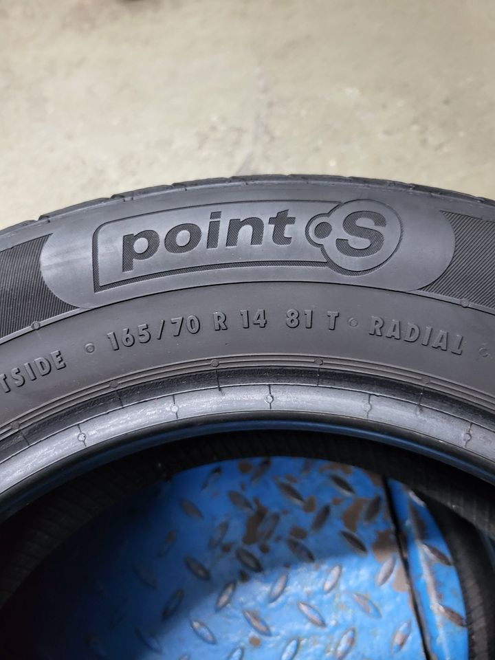 2x 165/70 R14 81T Point S Summer 3+,DOT 0119 mit 7 mm Profil in Mintraching