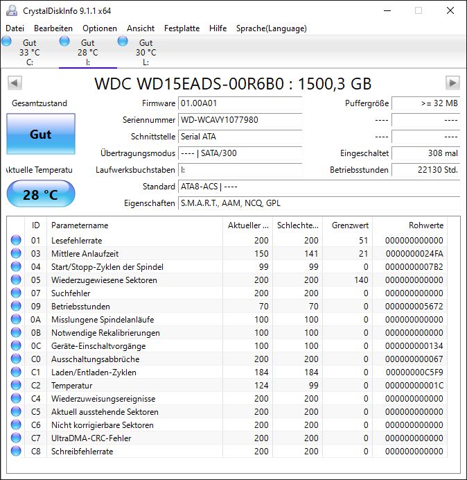 Synology DiskStation DS210J 3TB 1,5TB NAS Netzwerkfestplatte in Öhringen