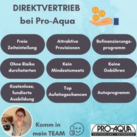 Pro-Aqua Vivenso Vertriebspartner werden. Job Angebot. Sachsen - Freital Vorschau