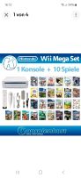 Nintendo Wii MegaSet Konsole + Gratis 10 Spiele + Remote Münster (Westfalen) - Hiltrup Vorschau