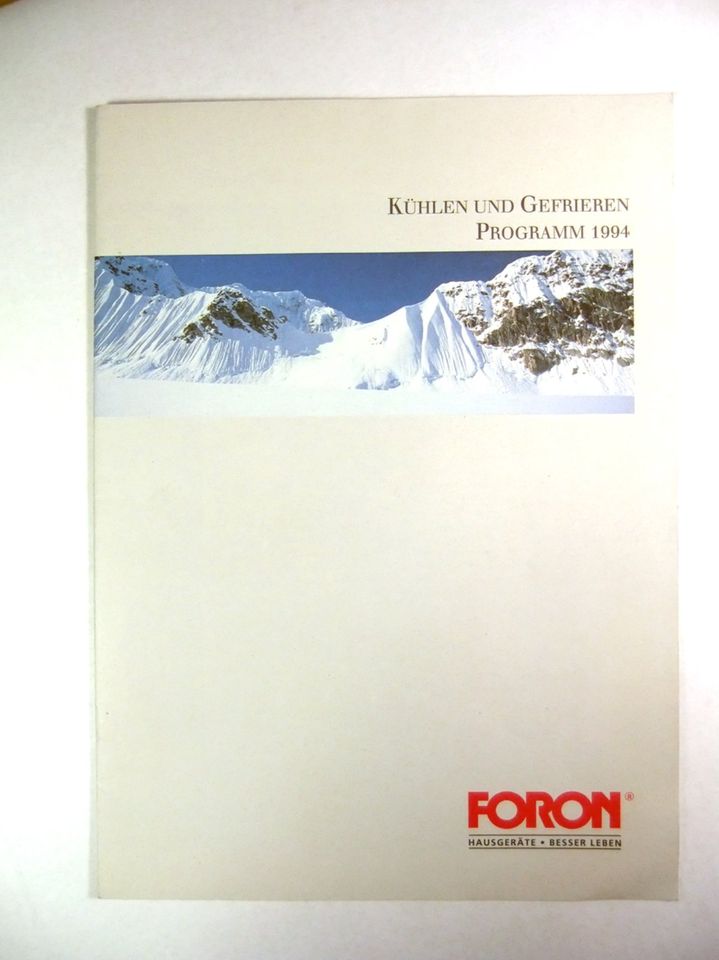 Foron DDR Kühlschrank FCKW-frei Butan Bedienungsanleitung 1994 in Berlin