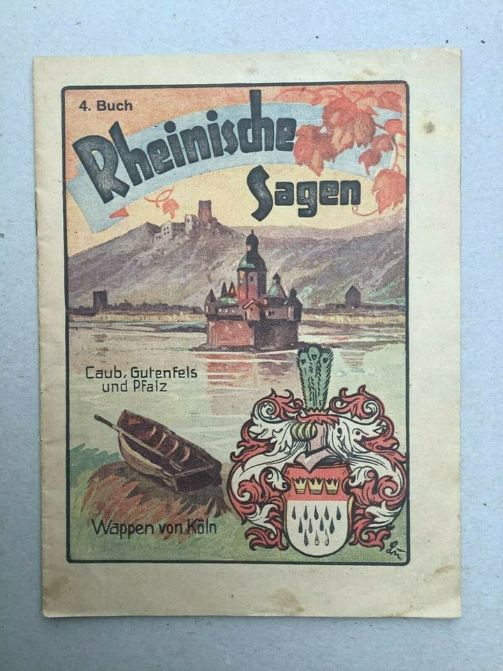 Rheinische Sagen, Werbeheft, Siegel & Co., Cöln-Braunsfeld in Dresden