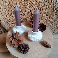 Kerzen Kerze Kerzenhalter Skandi Hygge Boho Handmade Tante Deko Nordrhein-Westfalen - Lemgo Vorschau