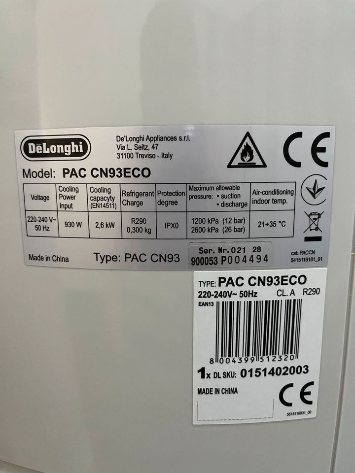 ‼️De'Longhi Klimaanlage ECO wie neu ‼️ in Fischbach