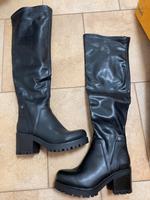 Overknee Stiefel schwarz Gr 38 Bayern - Schechen Vorschau