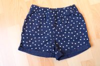 Shorts kurze Hose 116 blau mit weißen Herzen Nordrhein-Westfalen - Castrop-Rauxel Vorschau